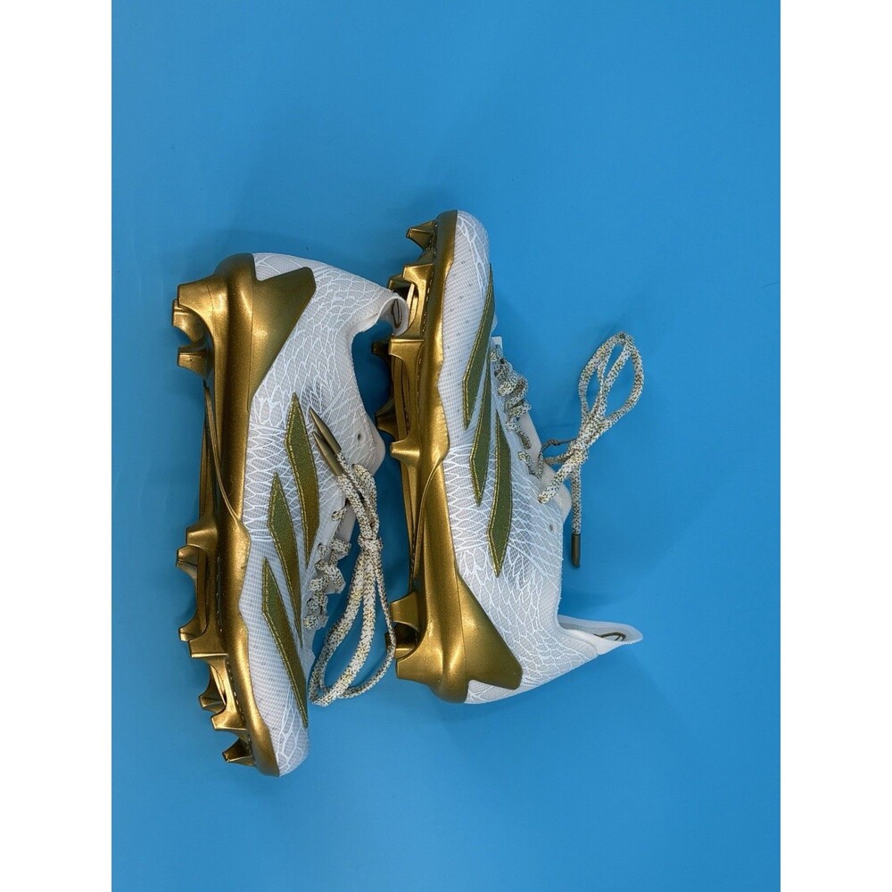 adidas Adizero Electric Football Cleats White Gold Men’s 5.5 NWOB